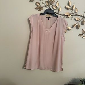 Banana Republic Light Peach Work Blouse